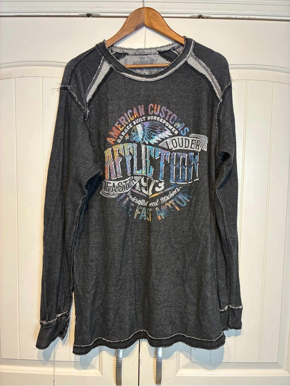 Affliction Long-Sleeve Shirt Size XXL